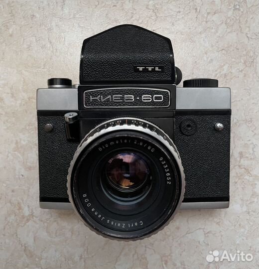 Киев-60 TTL с объективом Carl Zeiss 80mm 2.8