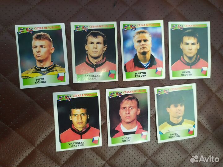 Наклейки Панини Евро96 panini euro96