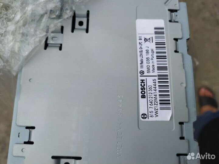 Магнитола штатная на Фольксваген