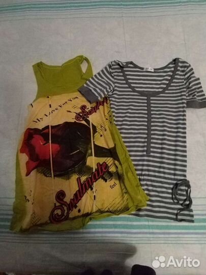 Вещи пакетом на девочку10-12 лет