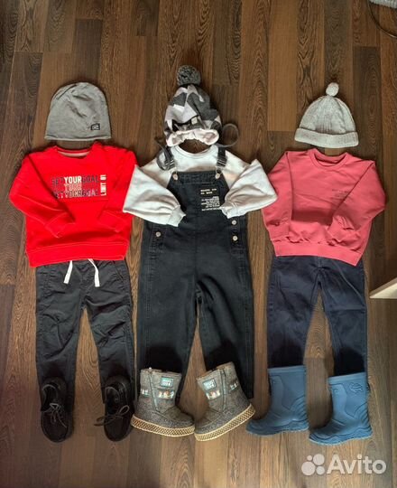 Вещи пакетом на мальчика 98-104