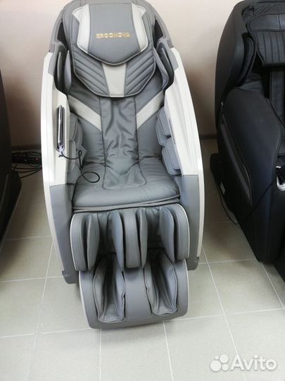 Массажное кресло Ergonova ErgoLine 4 Black Grey