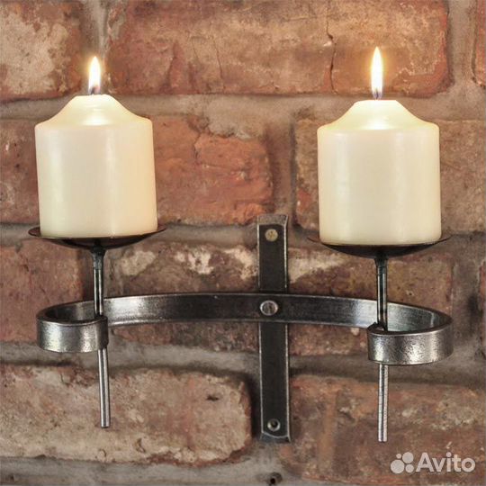 Кованое освещение, настенные подсвечники ковка