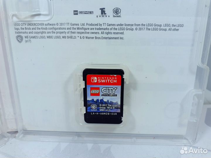 Игра для Switch Nintendo Lego City Undercover б/у