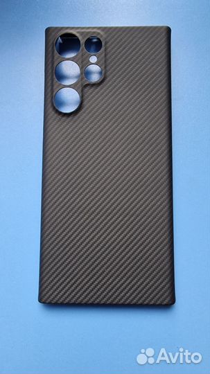 Карбоновый чехол для Samsung S22 ultra