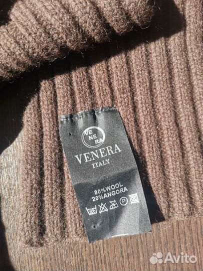 Комплект шапка шарф женский