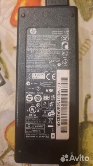 Блок питания для ноутбука hp
