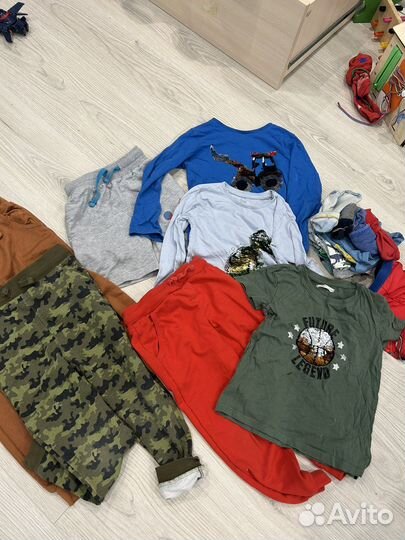 Вещи пакетом на мальчика110-116