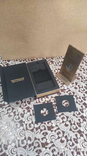 Стелла сувенирная Чемп. мира по футболу Qatar 2022