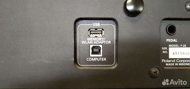 Цифровое пианино roland f-20