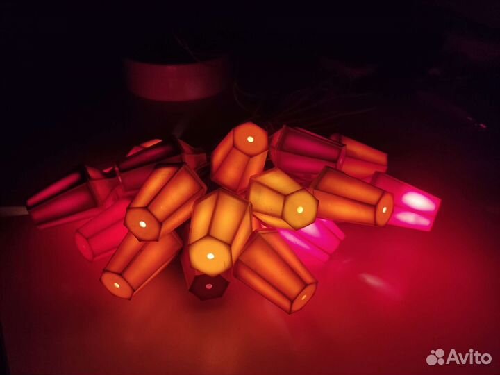 Гирлянда СССР Фонарики