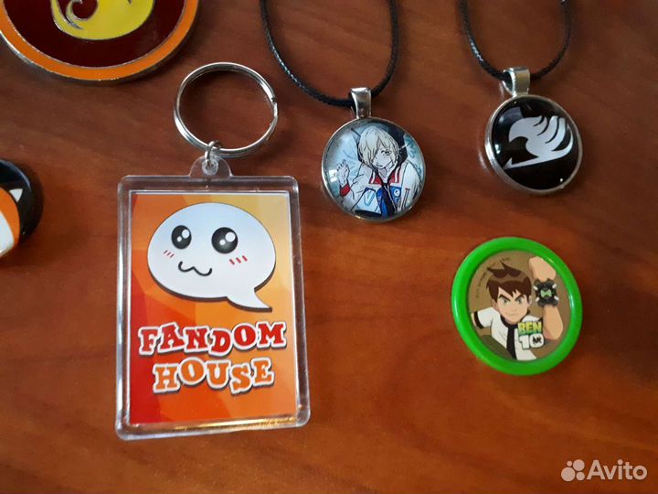 Аниме Кулон значок, диск, магнит