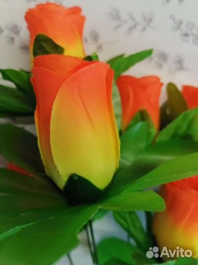 Розы искусственные