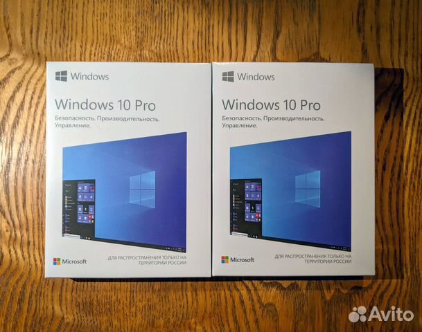 Microsoft Windows 10 Pro (Box) с USB-флешкой