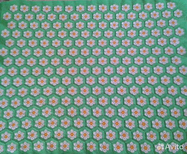 Вязаный плед