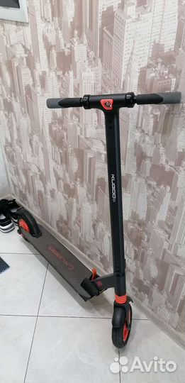 Самокат взрослый электрический бу kugoo s1