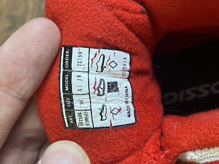 Лыжные ботинки rossignol детские