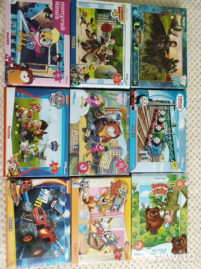 Пазлы детские