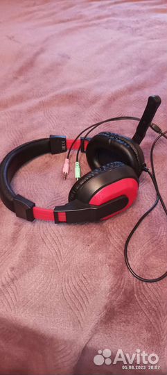 Игровые наушники с микрофоном Defender