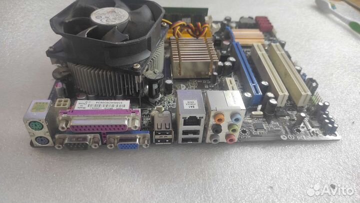 Материнская плата asus P5KPL-AM 775 сокет ddr2