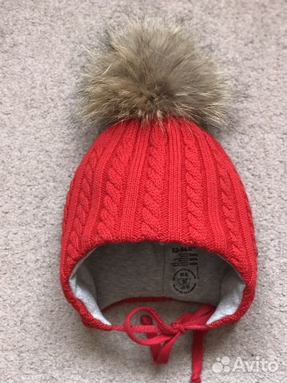 Nels Зимняя шапка шерсть 48 50 размер