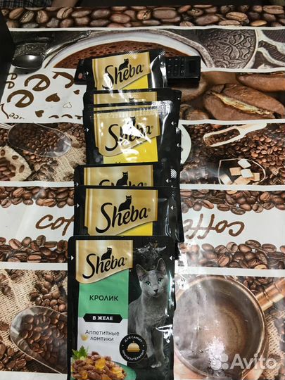 Влажный корм для кошек sheba 42шт