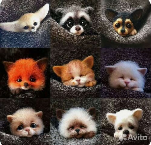 Набор для валяния Брошь для рукоделия