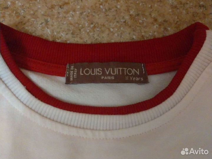 Свитшот Louis Vuitton для мальчика 11 лет