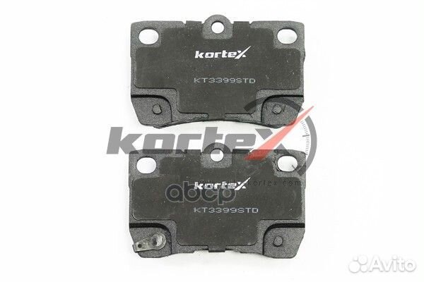 Колодки торм.зад. KT3399STD kortex