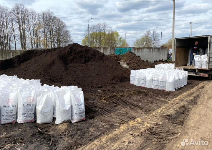 Чернозем в мешках и валом