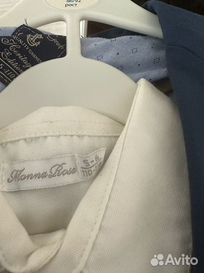 Пиджак+ рубашка, 110 размер