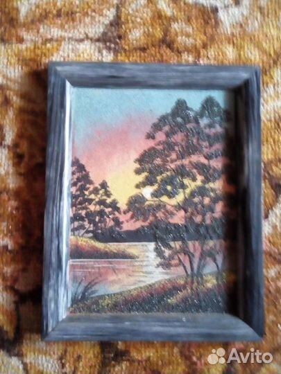 Панно из камней