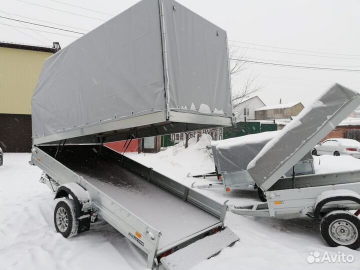 Прицеп легковой для снегохода сст-09 345х151