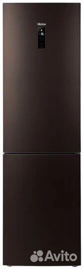 Холодильник Haier c2f737cdbg, темно-коричневый