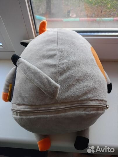 Мягкая игрушка Корова. Мешок для подарка.Новый год