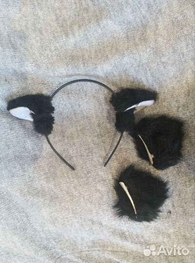 Ушки на заколках