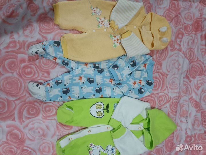 Детские вещи до года