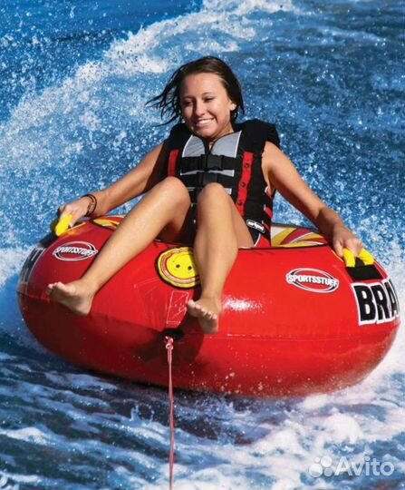 Водная ватрушка, плюшка, водный тюбинг
