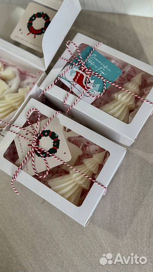 Свечи новогодние набор