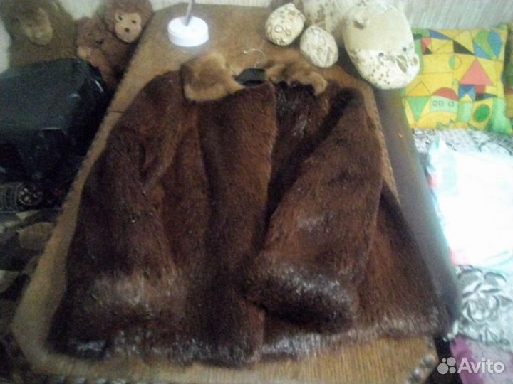 П/шубок из нутрии натуральный