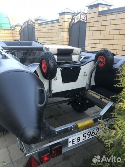 Лодка поларбит 360, мотор ямаха 9,9