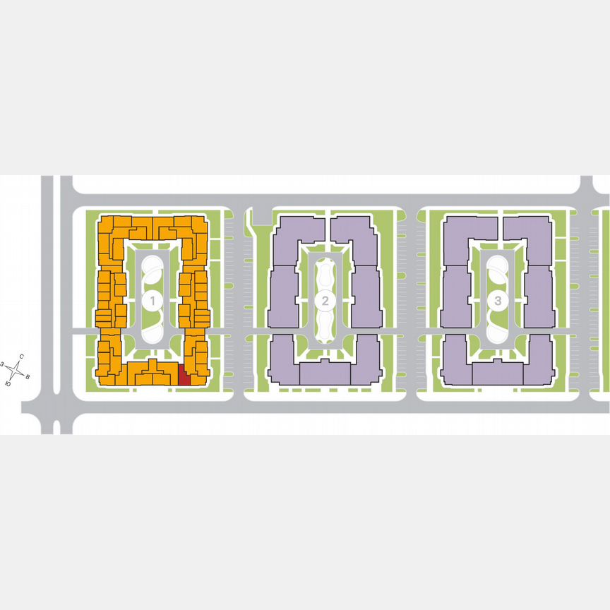 2-к. квартира, 53,1 м², 3/4 эт.