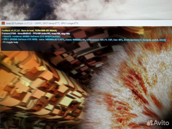 Gtx 1070 8G Palit Super Jetstream OC/Samsung/Идеал