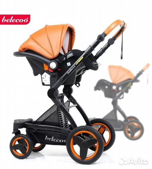 Коляска-трансформер 3 в 1 Belecoo
