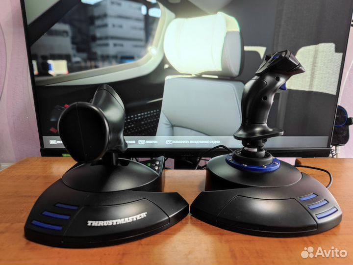 Джойстик PS 4 и 5 Thrustmaster T Flight Hotas 4