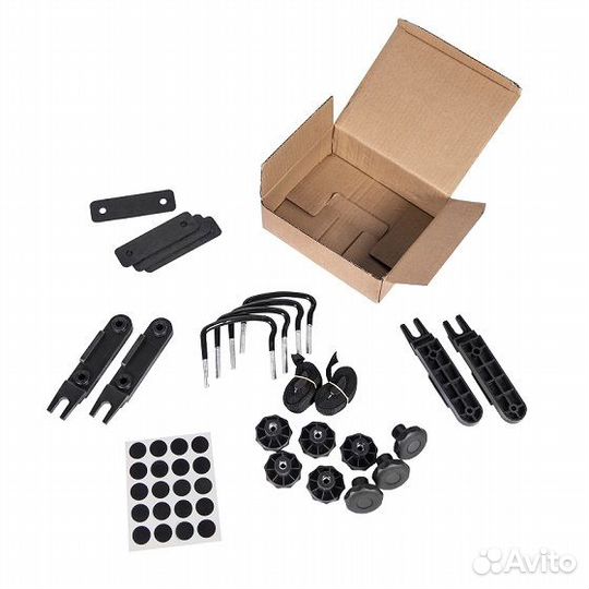 Бокс на крышу MaxBox 460л 175х84х42см чёрный мат