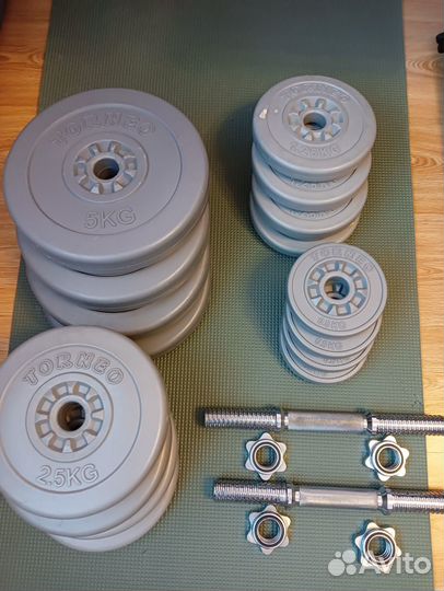 Спортивная скамья torneo в комплекте