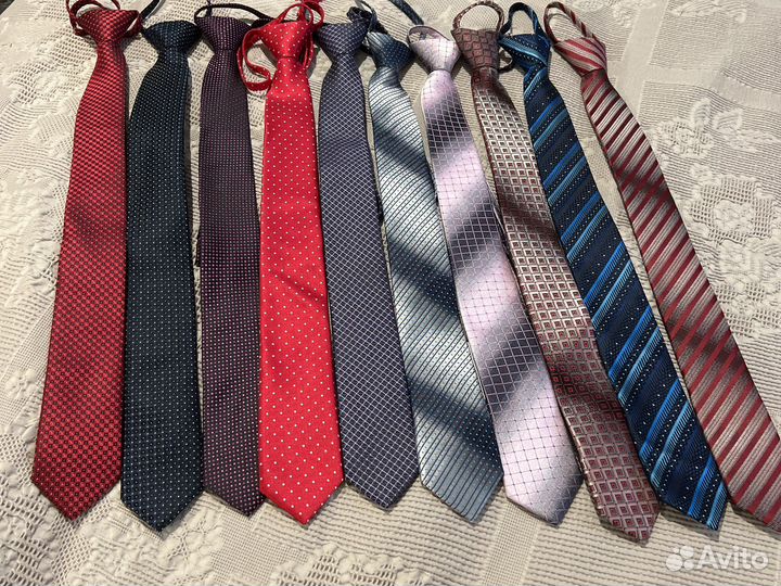 Галстук подростковый детский школьный новый