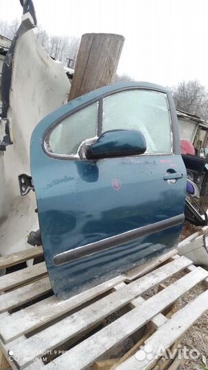 Дверь передняя левая Peugeot 307