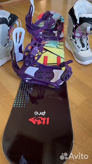 Сноуборд комплект: USD 130 - NW 37.5 - Rossi myth